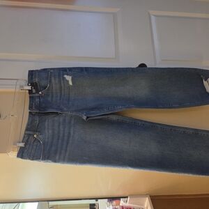 Express 90S Ankle Boot Mid Rise Jeans Size 6R